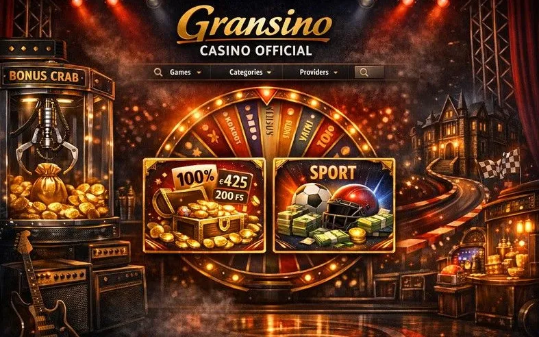 Gransino bonus and promotions banner