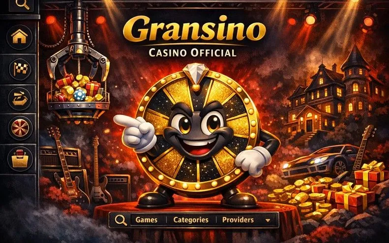 Gransino Casino login page banner